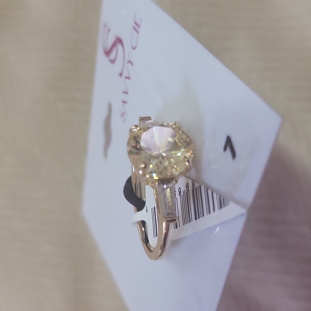 Savvy Cie Gold and Yellow Ring - Picture 5 of 5